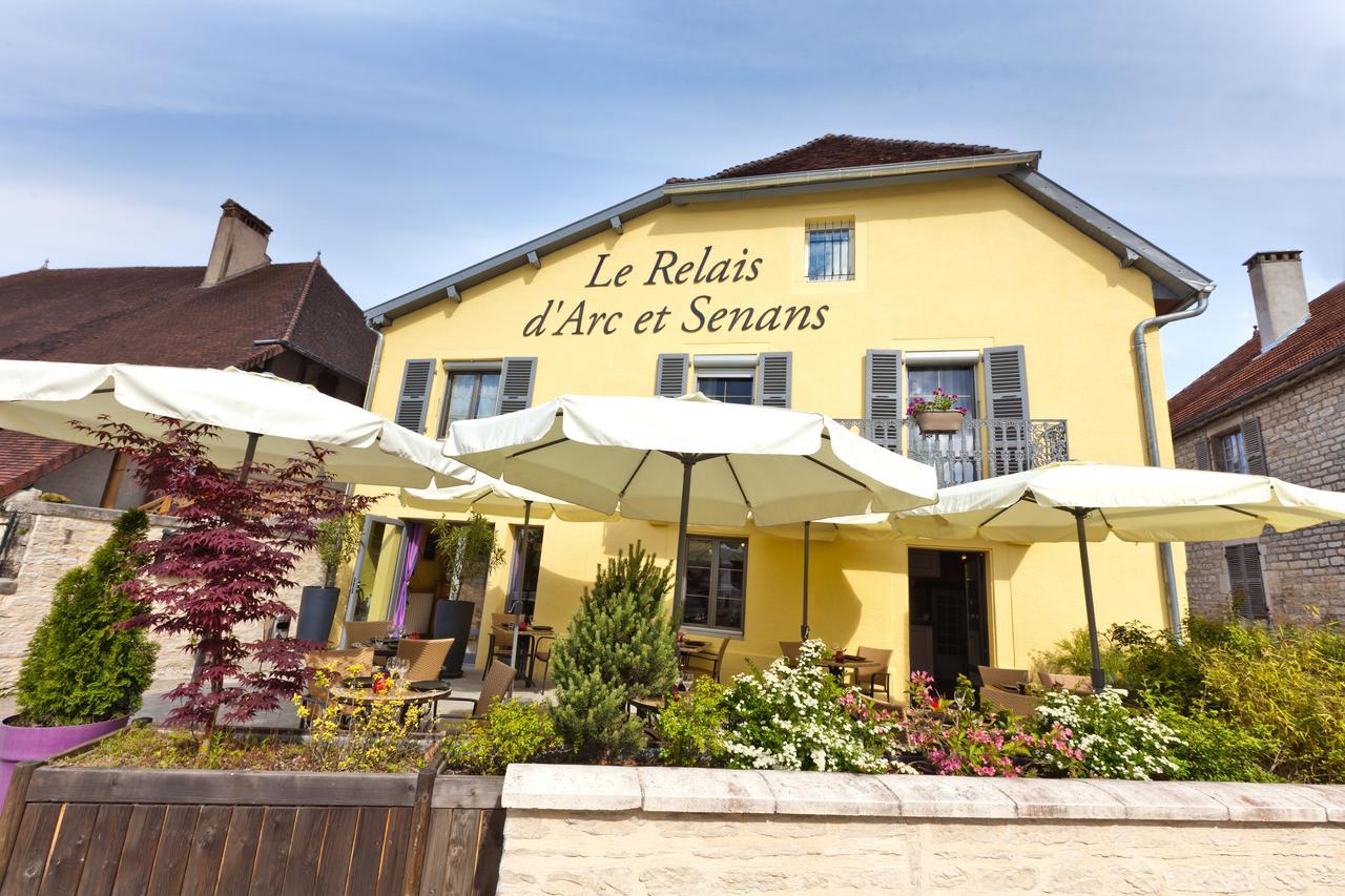 Hotel Restaurant Vertfeuille Arc-et-Senans Exteriör bild